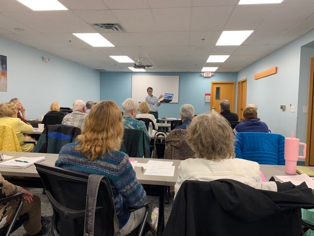 Charles Honey, former reporter for the Grand Rapids Press, and a current editor at the School News Network (snn@kentisd.org) spoke to MARSP Kent County Chapter in December 2024. Mr. Honey spoke about reporting on local schools. SNN is published and sent to subscribers' email three times a week. Positive stories about KISD public schools are featured, with occasional articles on the effects of government budget and legislative issues.